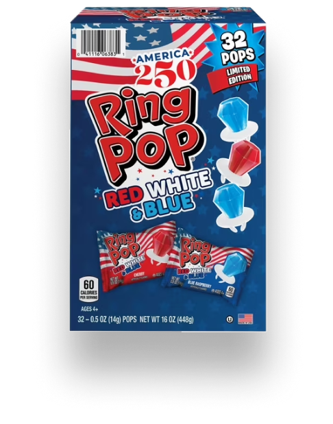 Red, White & Blue 32ct Box