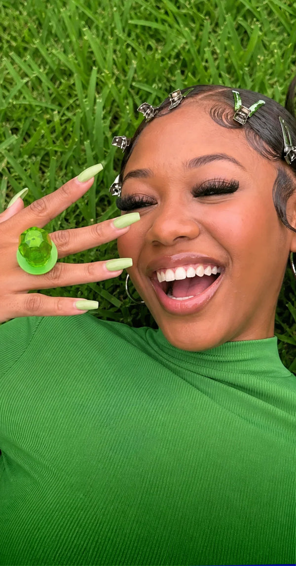 Green Ring Pop season 
is real and it’s here