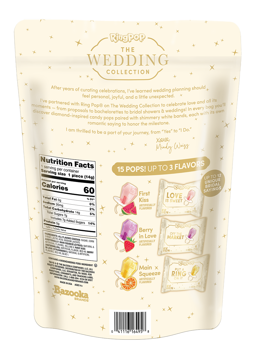 Ring Pop® Wedding Collection