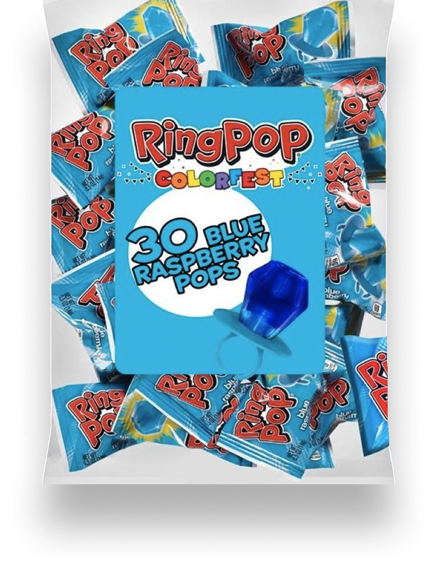 Ring Pop® Blue Raspberry Bulk