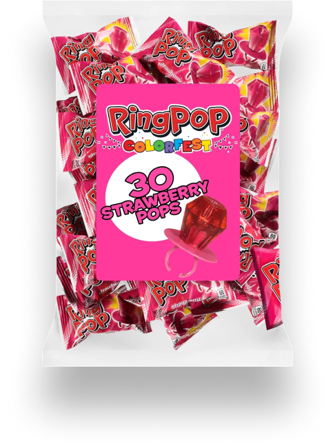 Ring Pop® Strawberry Bulk
