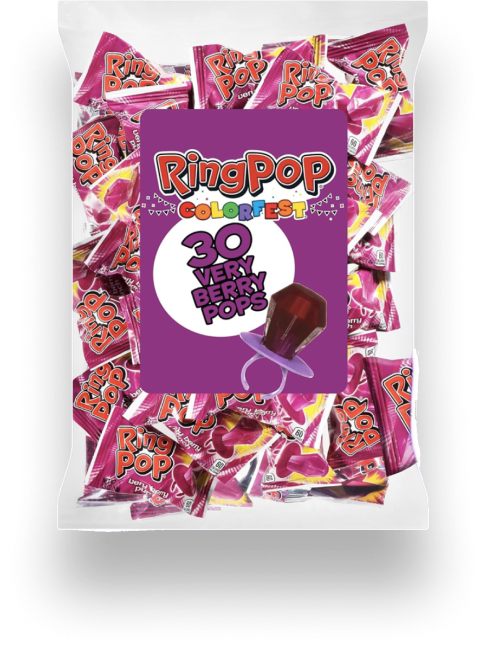 Ring Pop® Very Berry Punch Bulk