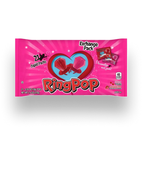 Ring Pop® Valentine 21ct Bag