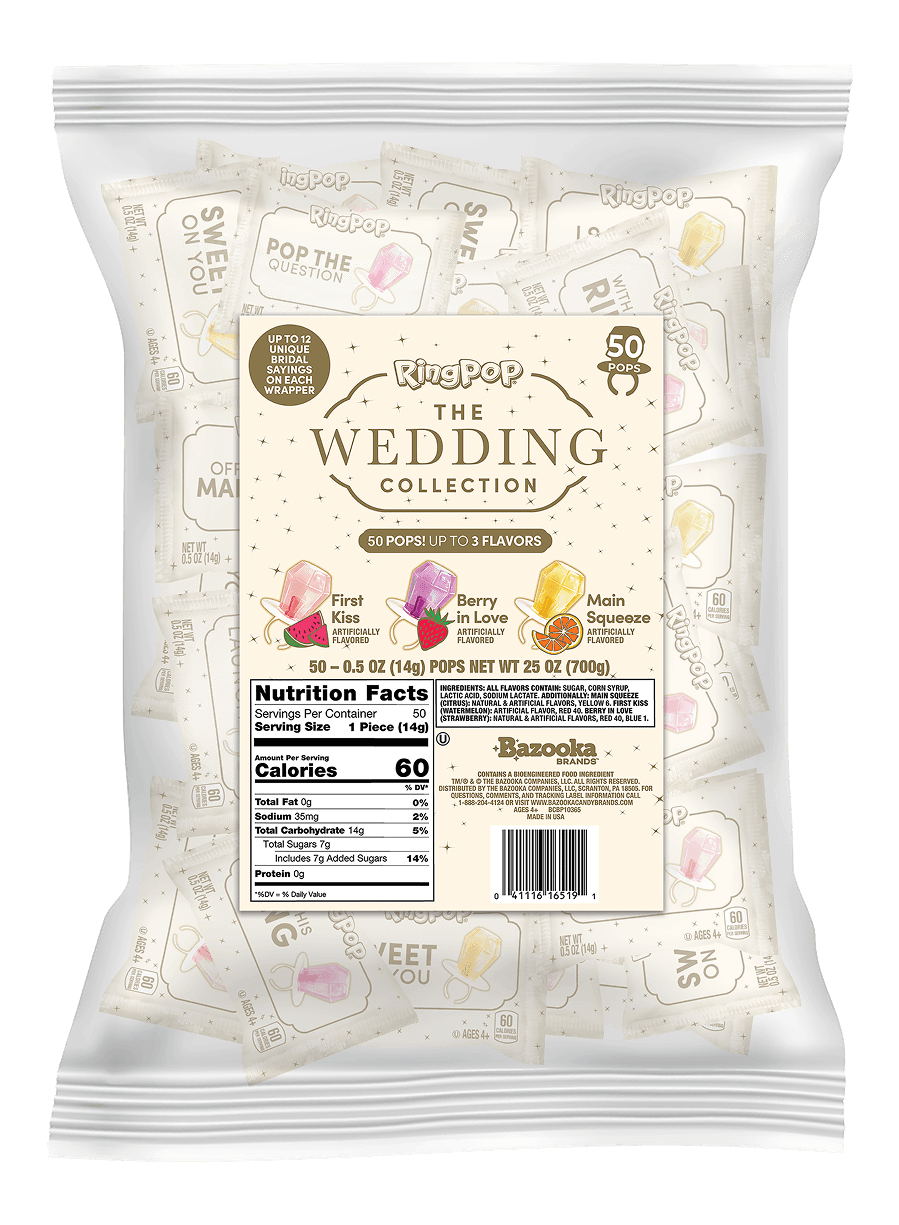 Ring Pop® Wedding Collection 50ct Bag